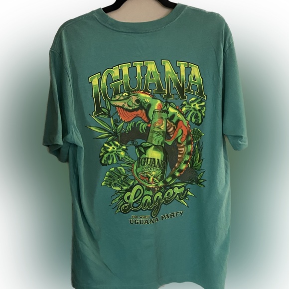 Green Iguana Short Sleeve Plan